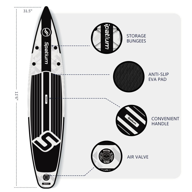 Inflatable Stand Up Paddle Board/Non-Slip Surf Board