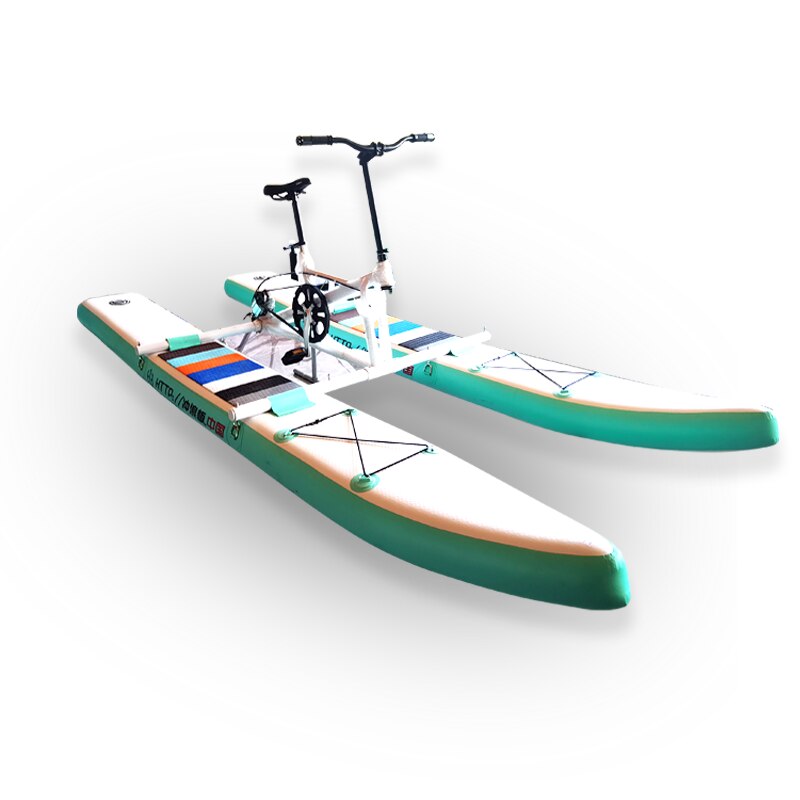 Floating Bike Pedal Bicycle Boat For Recreation, Fishing