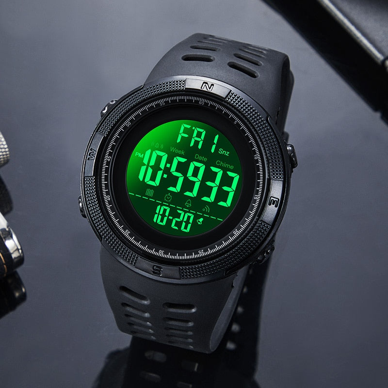 Fashion Outdoor Waterproof Multifunction Sport Watch