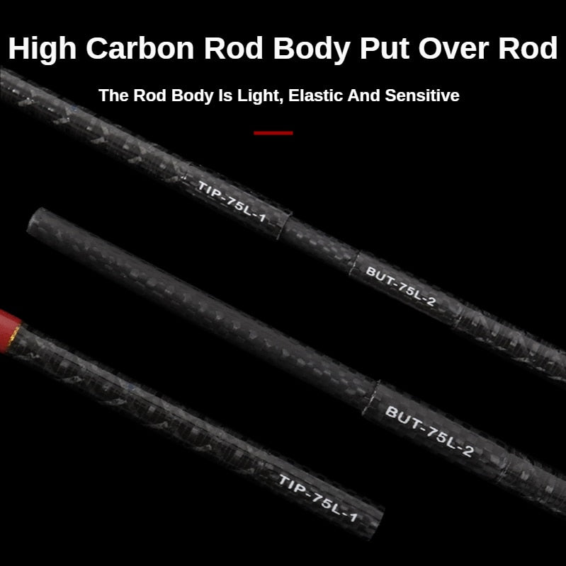 Lightweight Long-Range Micro Bait Spinning Casting Rod