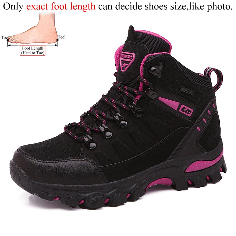 Winter Women's Outdoor Trekking Boots Hiking Shoes