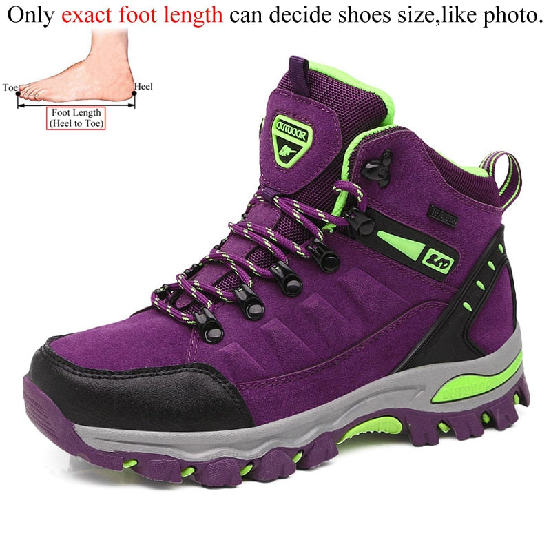 Winter Women's Outdoor Trekking Boots Hiking Shoes