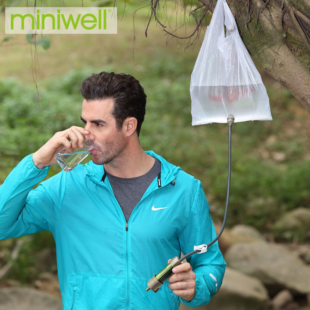 Portable Camping Water Filter System with 2000 Liters Filtration Capacity