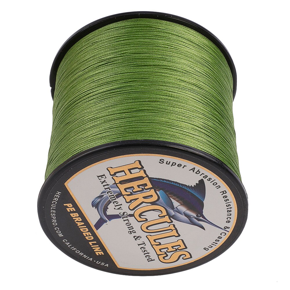 Hercules Fishing Line 8 Strand Braided Multifilament 10-300LB