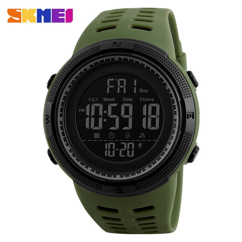 Fashion Outdoor Waterproof Multifunction Sport Watch