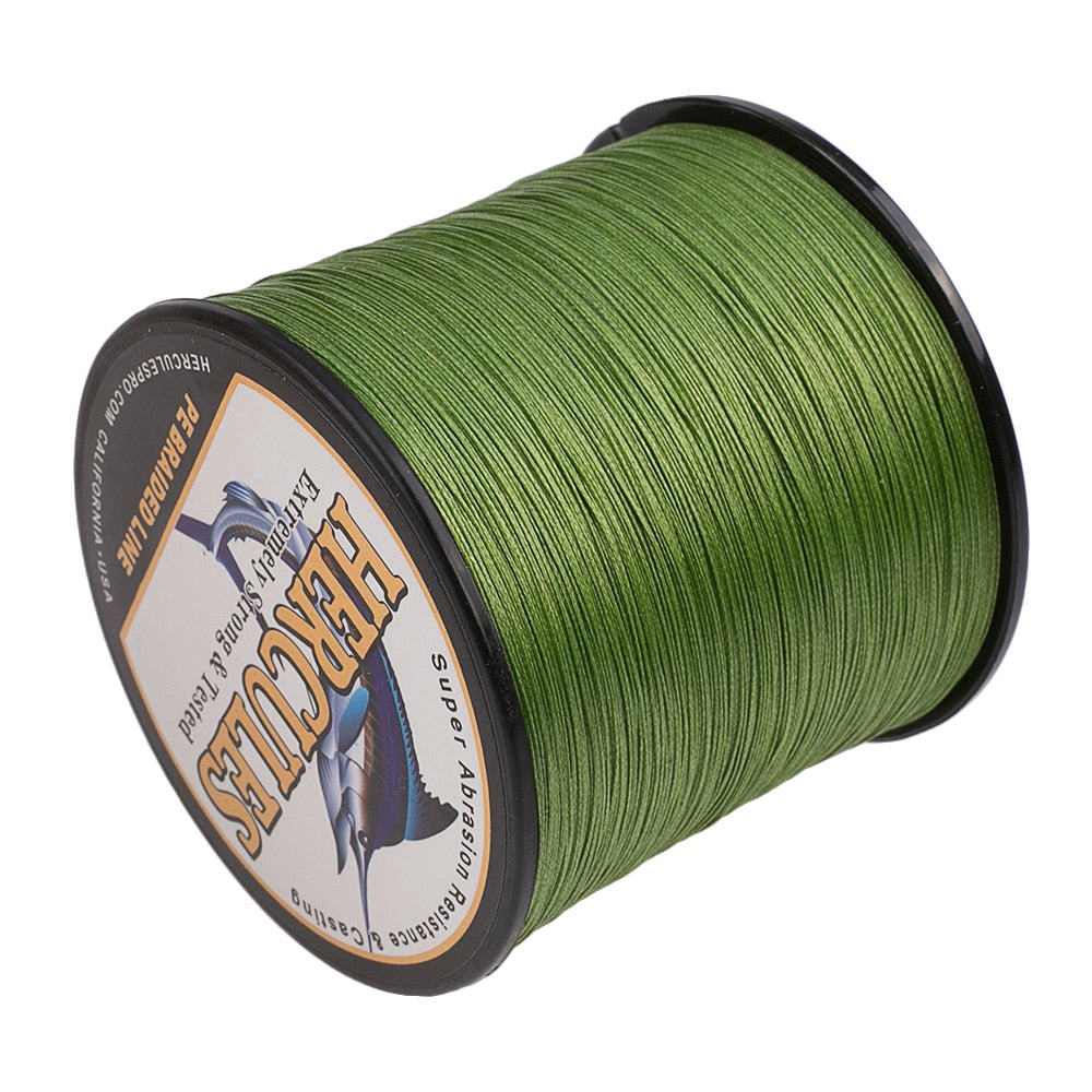 Hercules Fishing Line 8 Strand Braided Multifilament 10-300LB