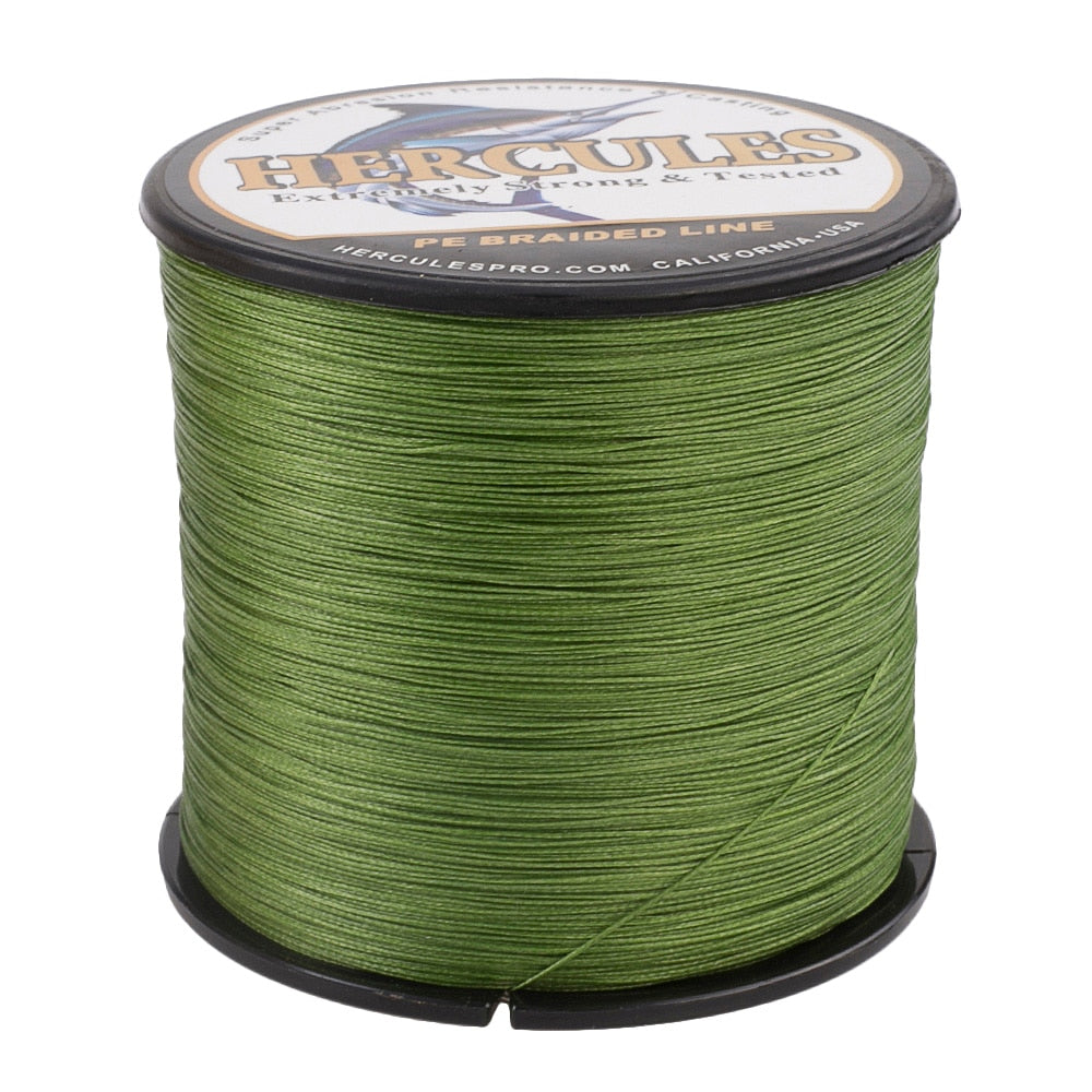 Hercules Fishing Line 8 Strand Braided Multifilament 10-300LB