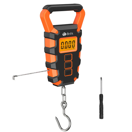 Digital Fishing Scale with Ruler, Portable Travel Luggage Weighing Scale or Digital Fishing Scale