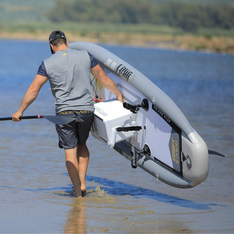 Inflatable stand up paddle board for fishing