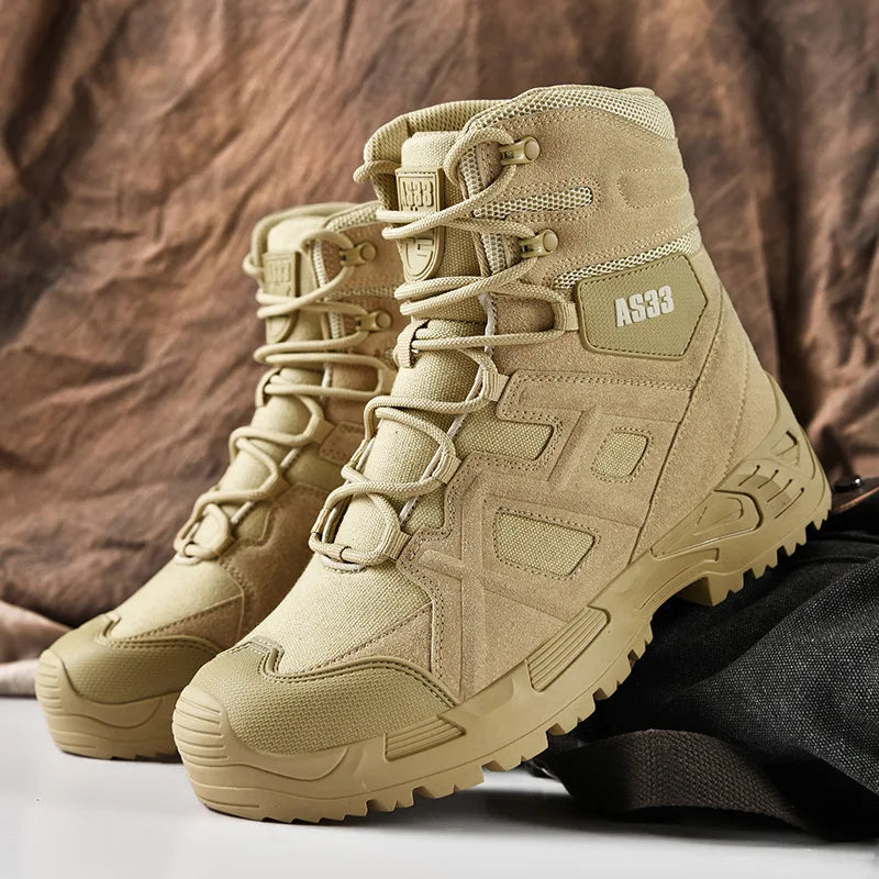 Camping Training Shoes Combat Desert Ankle Boots Army Tactical Boots