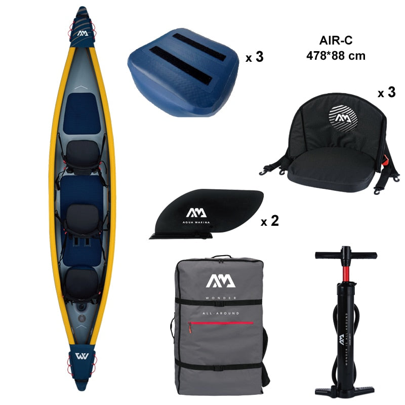 2023 new AQUA MARINA TOMAHAWK  inflatable kayak