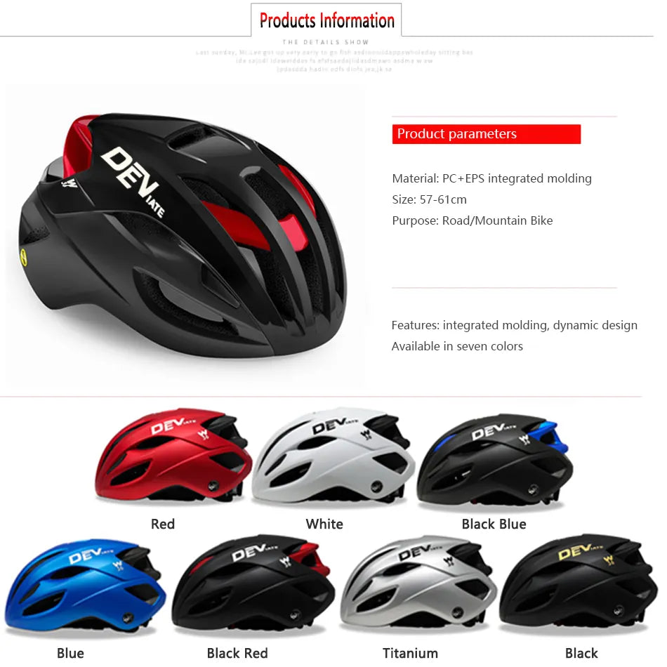 Cycling Helmet, Ultralight Mountain Bike Sport Bicycle Helmets For Men, Women