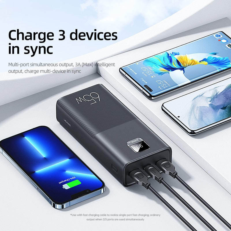 Quick Charge Powerbank Portable External Battery Charger For Phone Laptop Tablet Mac