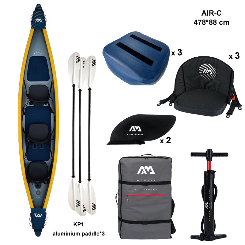 2023 new AQUA MARINA TOMAHAWK  inflatable kayak