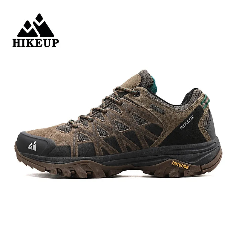 Hiking Shoes for Men, Leather Trekking Shoes