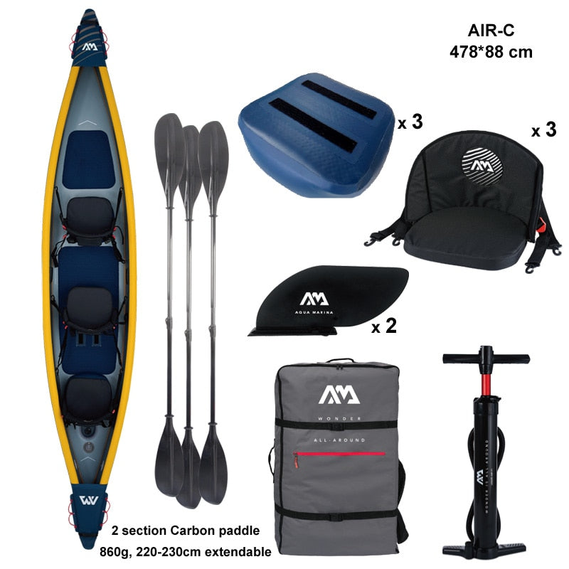 2023 new AQUA MARINA TOMAHAWK  inflatable kayak