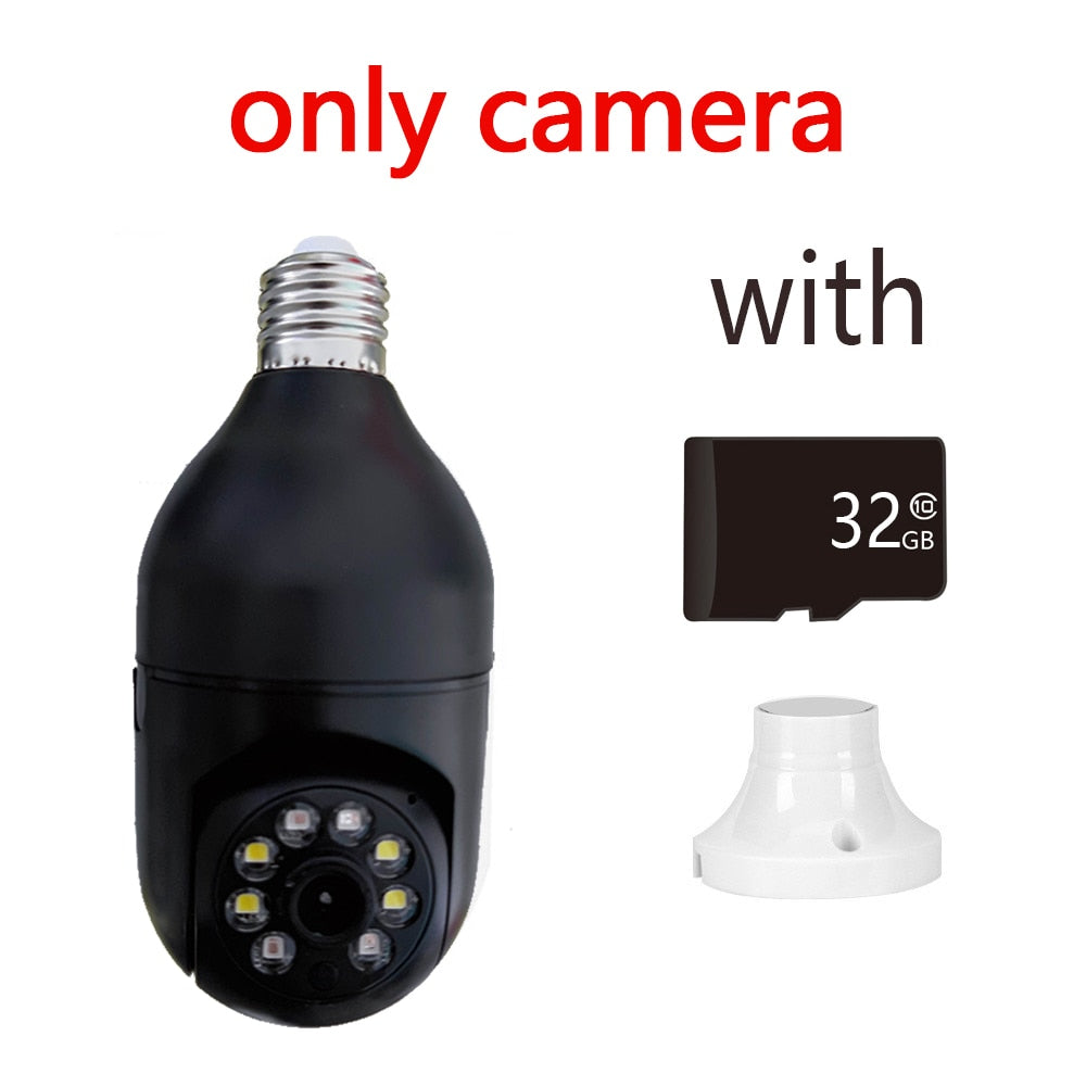 Wifi Night Vision Auto Rotating Surveillance Camera