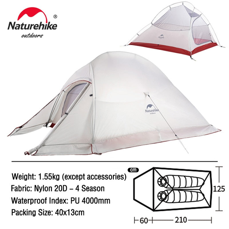 3 Person Ultralight Waterproof Camping Tent