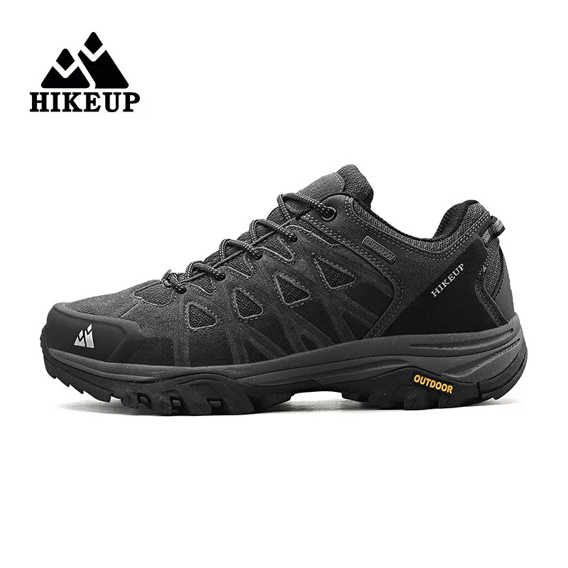 Hiking Shoes for Men, Leather Trekking Shoes