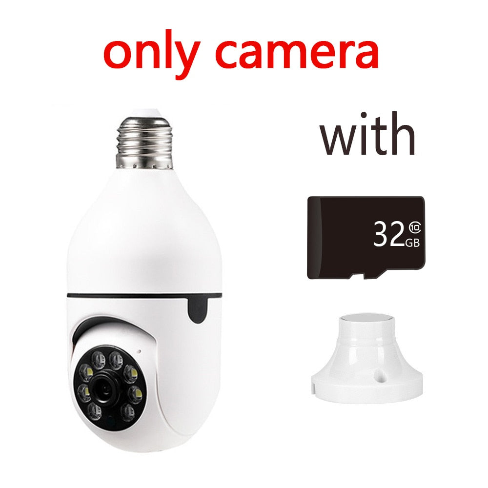 Wifi Night Vision Auto Rotating Surveillance Camera