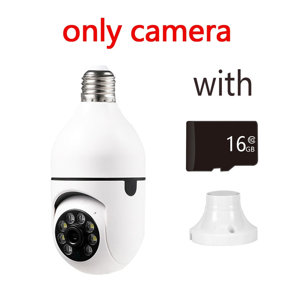 Wifi Night Vision Auto Rotating Surveillance Camera