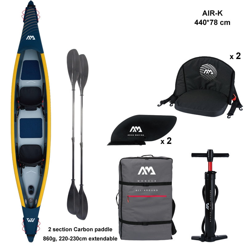 2023 new AQUA MARINA TOMAHAWK  inflatable kayak