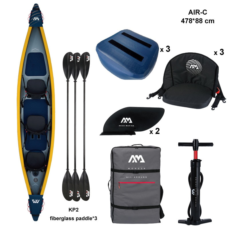 2023 new AQUA MARINA TOMAHAWK  inflatable kayak