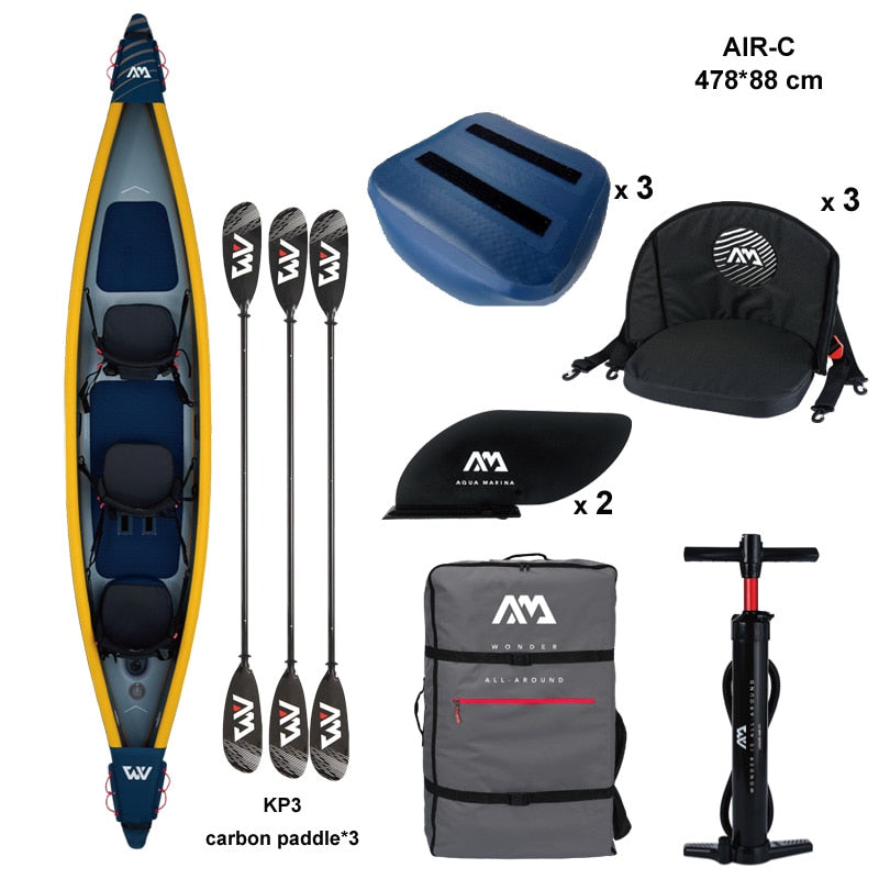 2023 new AQUA MARINA TOMAHAWK  inflatable kayak