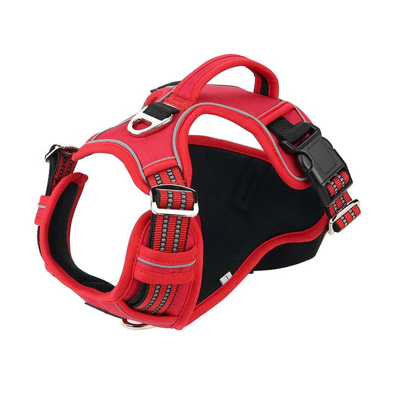 No Choke Easy Control Handle Reflective Pet Harness