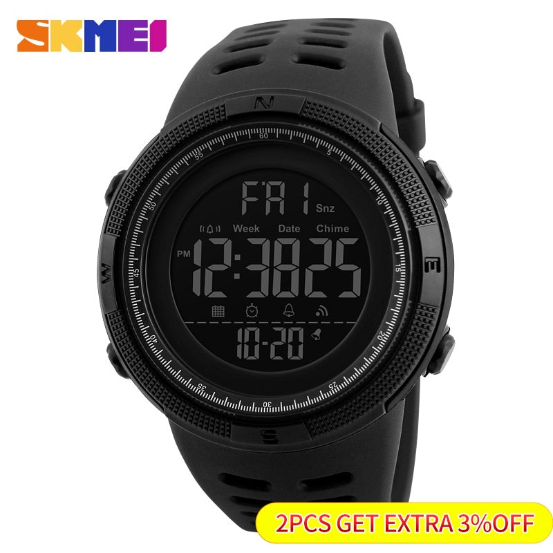 Fashion Outdoor Waterproof Multifunction Sport Watch