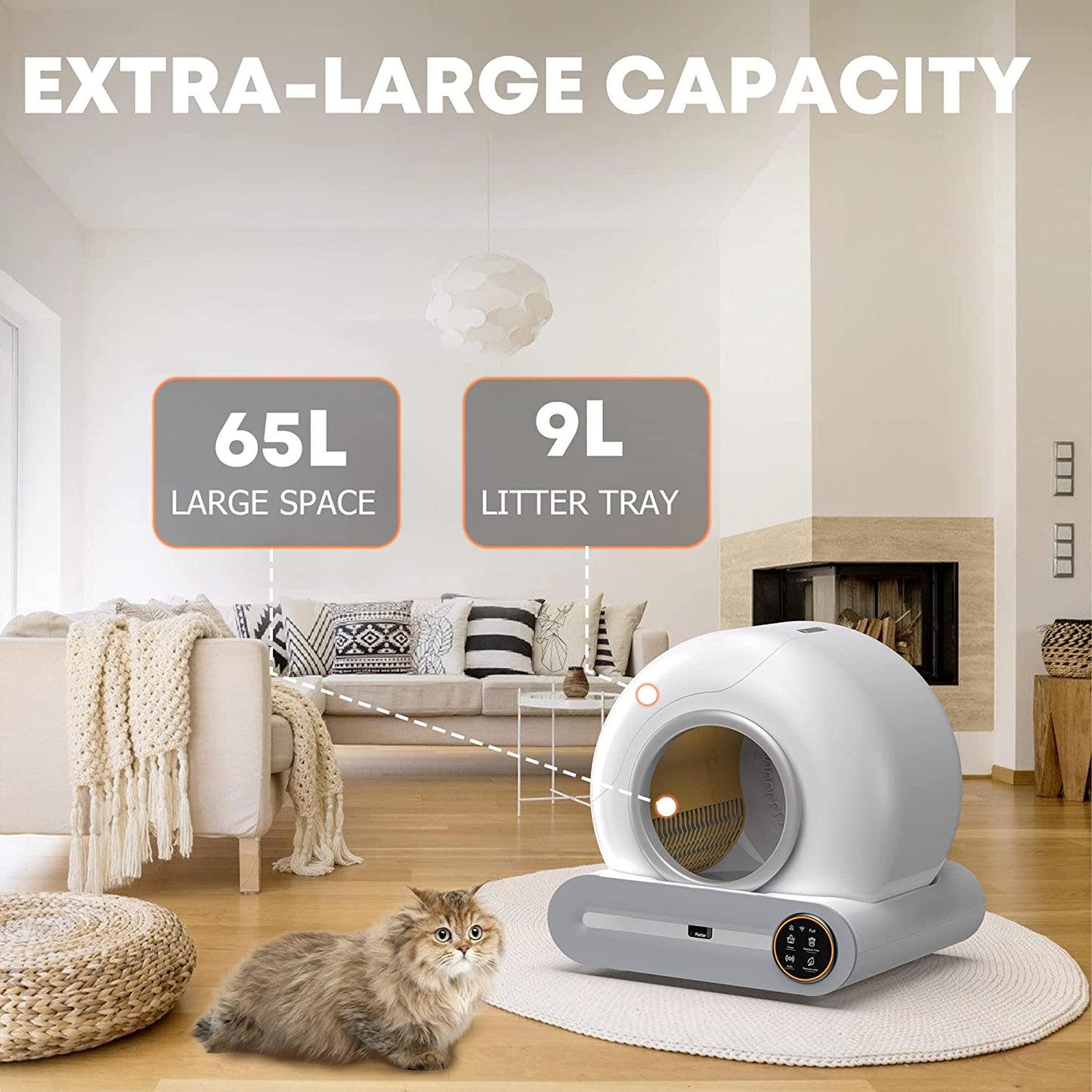 Smart Self Cleaning Cat Litter Box