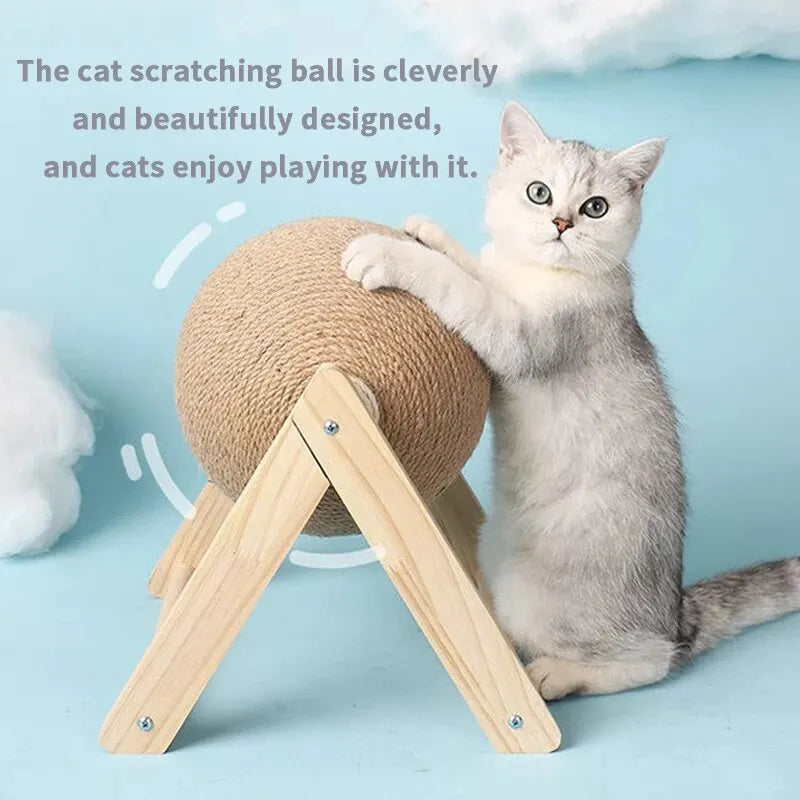 Cat Scratchers Ball Toys, Cats Indoor Sturdy Spinning Stand