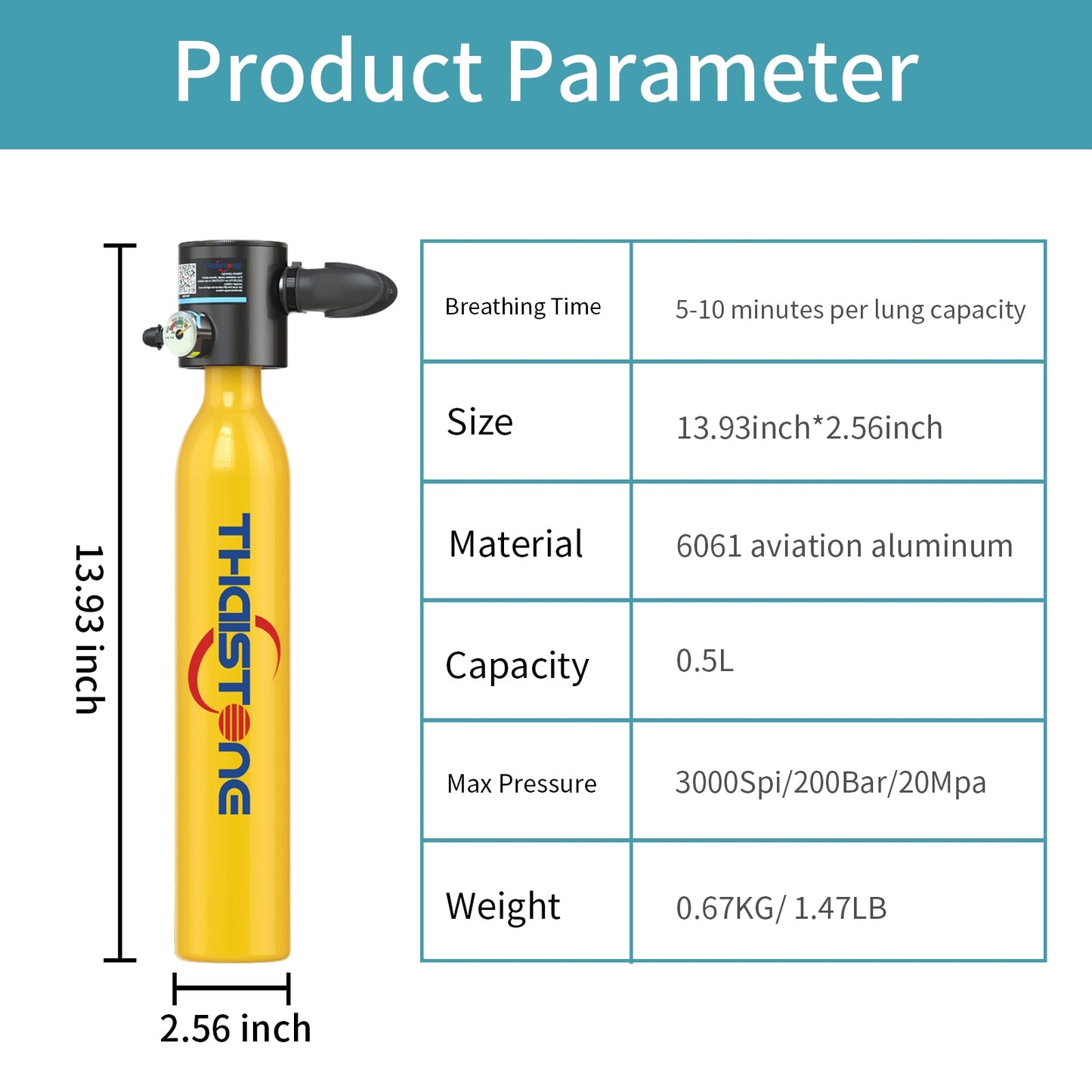 Mini Scuba Tank Diving Equipment