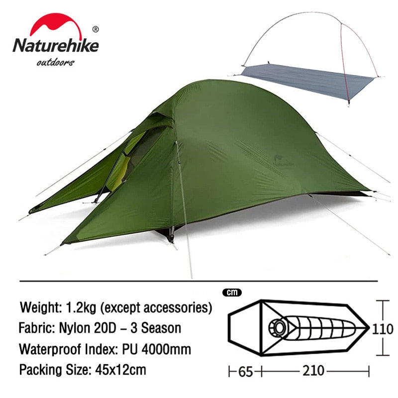 3 Person Ultralight Waterproof Camping Tent