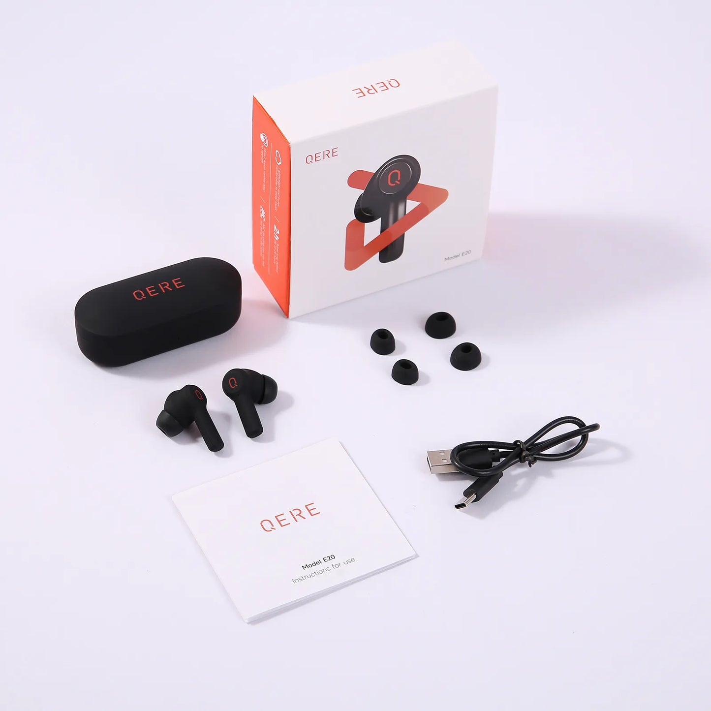 Wireless Bluetooth Earbuds HiFi Music Earphone With Mic Headphones Sports Waterproof Headset