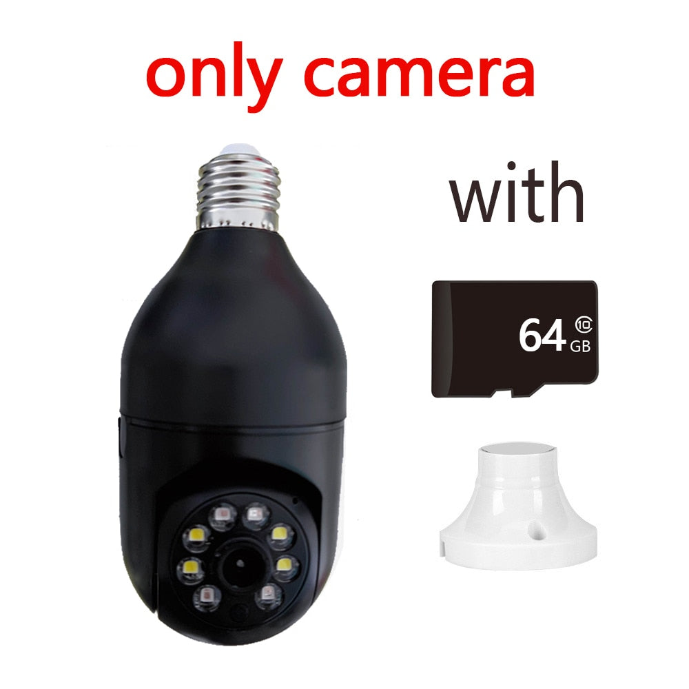 Wifi Night Vision Auto Rotating Surveillance Camera