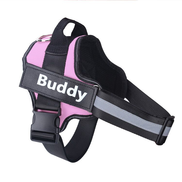 Personalized Reflective Breathable Dog Harness