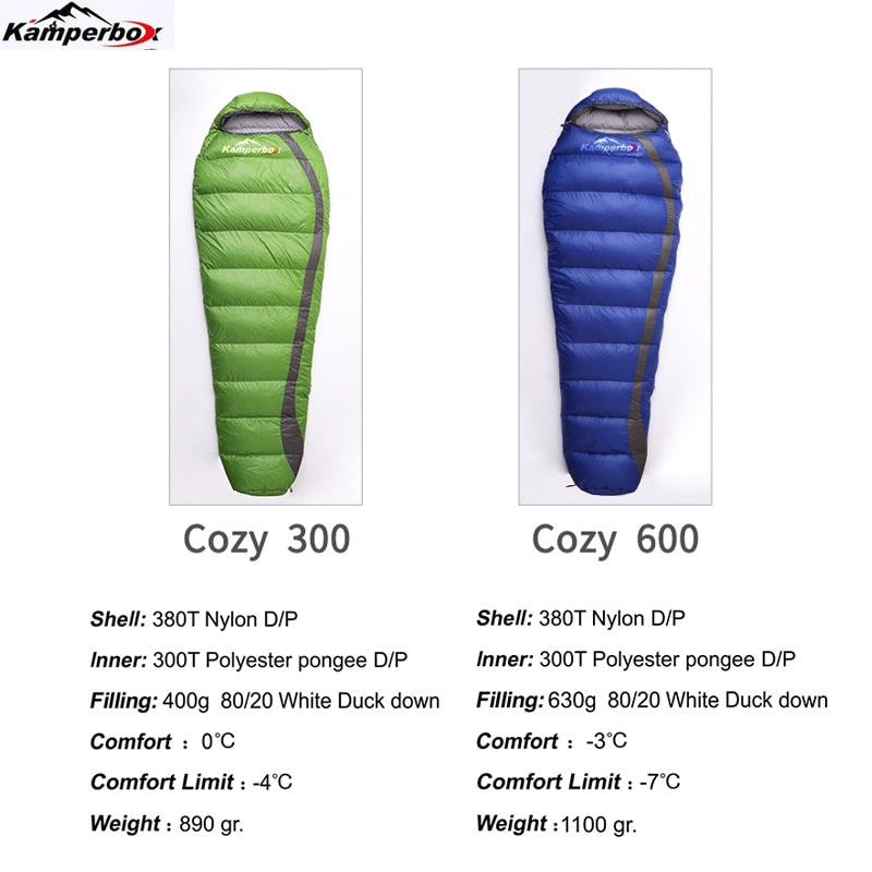 Kamperbox Down Ultralight Sleeping Bag - youractivewellnessshop