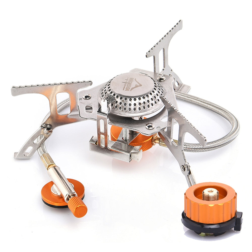 Camping Gas Stove Outdoor Burner Cooker - youractivewellnessshop