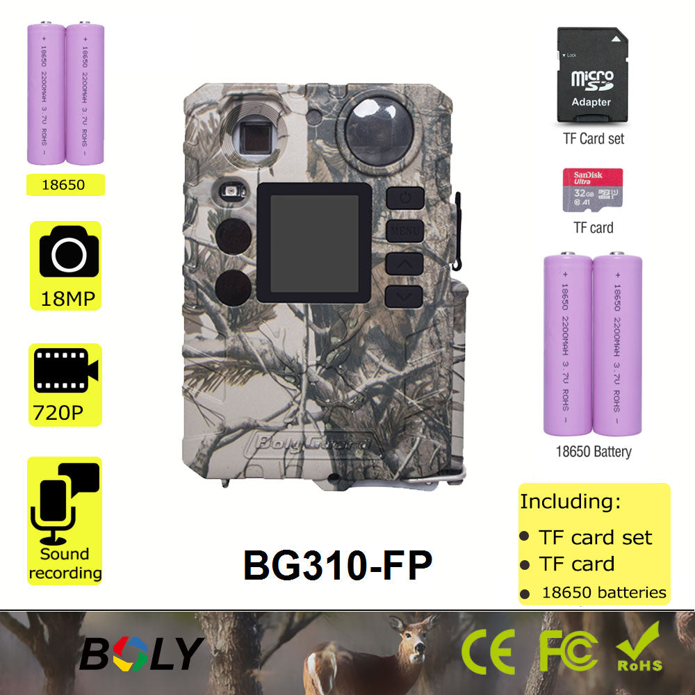 Trail camera with batteries and TF card - youractivewellnessshop