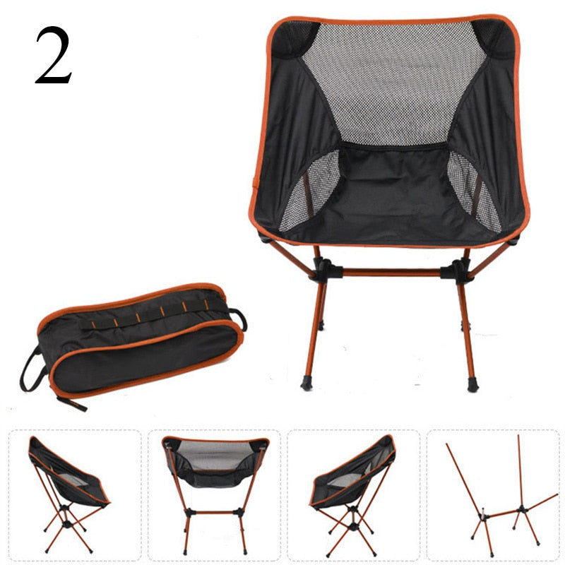 Detachable Folding Ultralight Outdoor Camping Chair - youractivewellnessshop