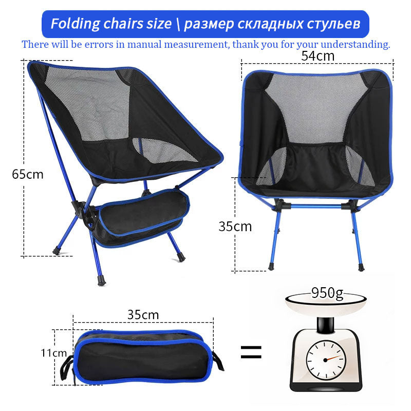 Detachable Folding Ultralight Outdoor Camping Chair - youractivewellnessshop