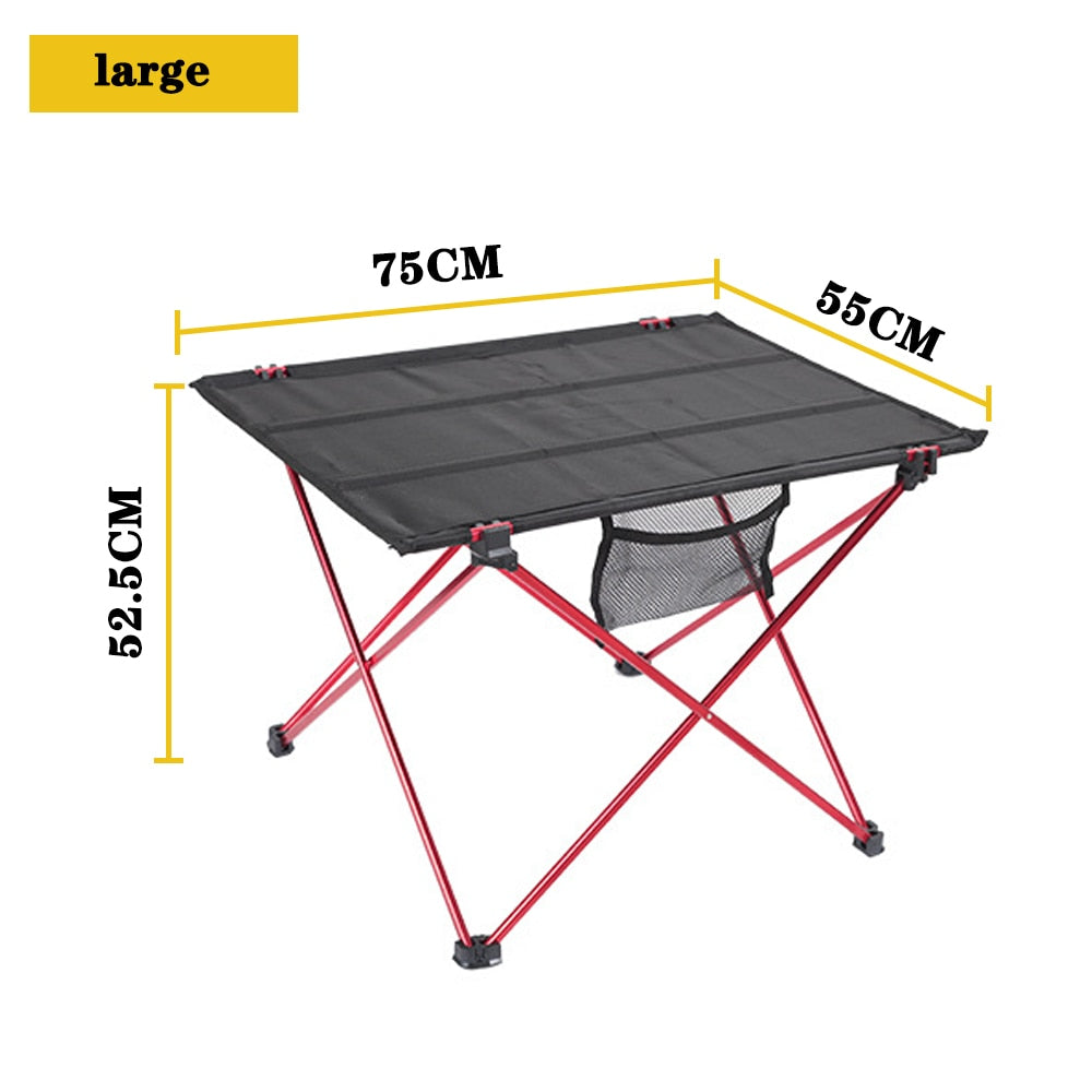 Portable Foldable Camping Table - youractivewellnessshop