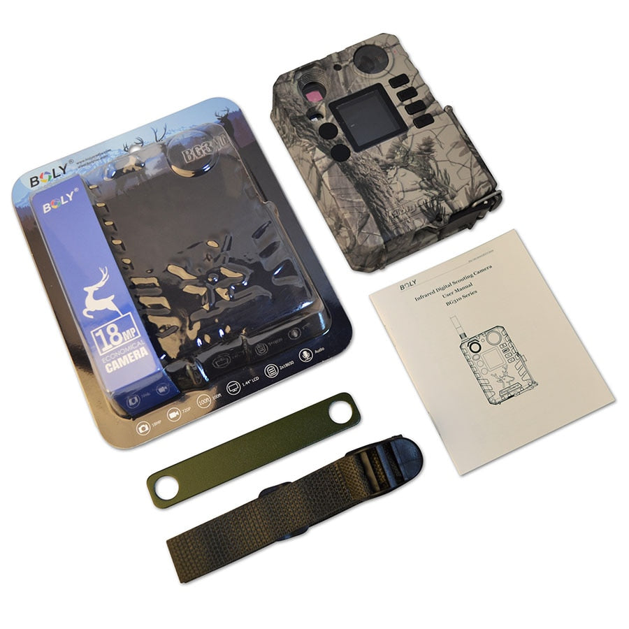 Trail camera with batteries and TF card - youractivewellnessshop