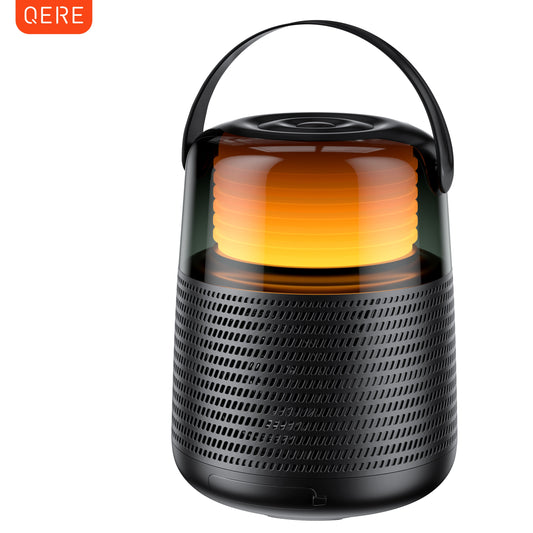 Portable Bluetooth Speaker 12 colored lights Night Light with Multiple connection modes