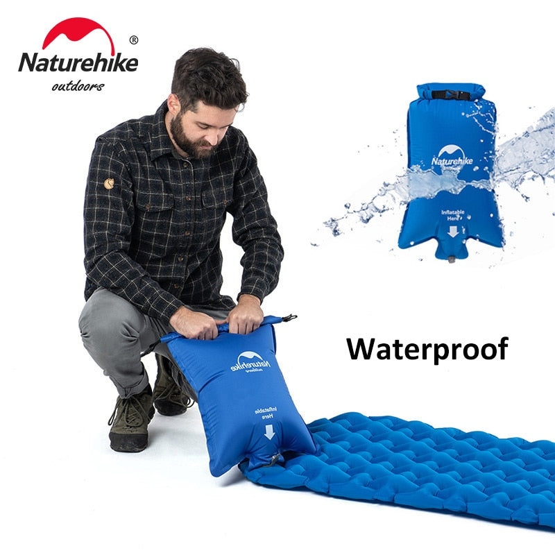 Naturehike Inflatable Ultralight Camping Air Mattress - youractivewellnessshop