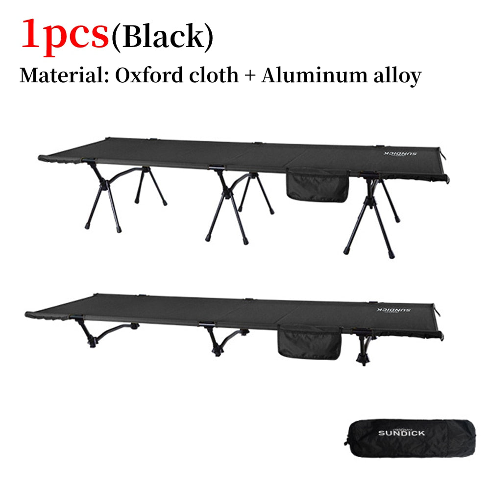 Outdoor Portable Camping  Aluminum Alloy Travel Cot - youractivewellnessshop