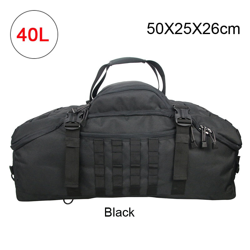 Sport Gym Bag, Tactical Waterproof Backpack - youractivewellnessshop