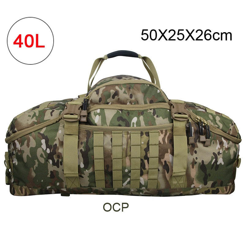 Sport Gym Bag, Tactical Waterproof Backpack - youractivewellnessshop