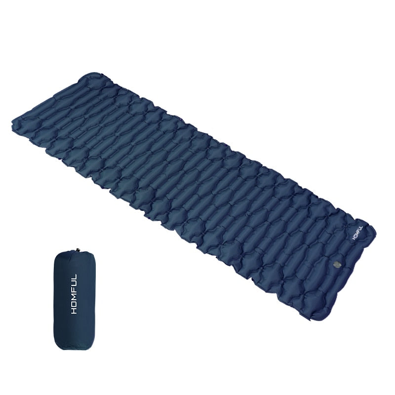 Outdoor Sleeping Camping Inflatable Mattress with Pillows - youractivewellnessshop